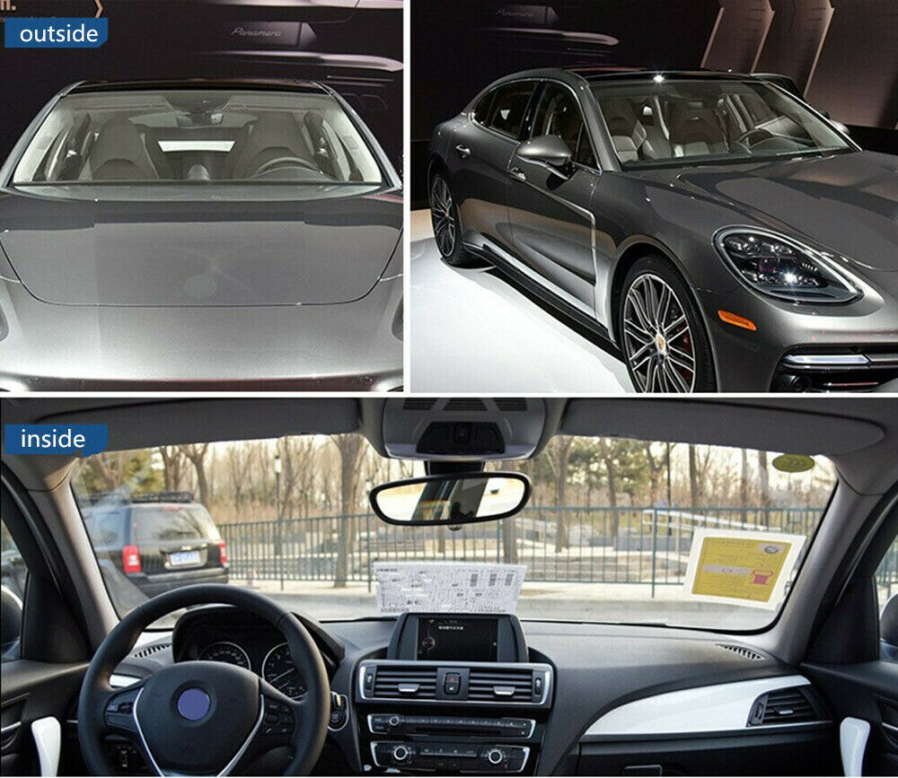 VLT70% Sputter Solar Tint Film Light Gold UV Proof Vinyl Film Self Adhesive Auto Car Window Tint Film Heat Resist Foils 152x30cm