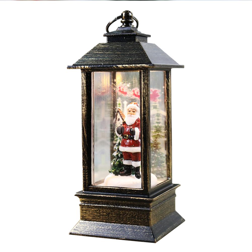 Weihnachten Laterne Licht Weihnachten Dekorationen Für Haus Laterne LED Kerze Licht Kerzen Xmass Baum Ornamente Kerst Neue Jahr: E