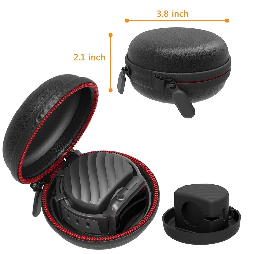Neue Tragbare Ladegerät Lade Halter Dock Fall Reise Hard Schutzhülle Tasche Pouch Fall Für Apple Uhr Serie 1/2 /3