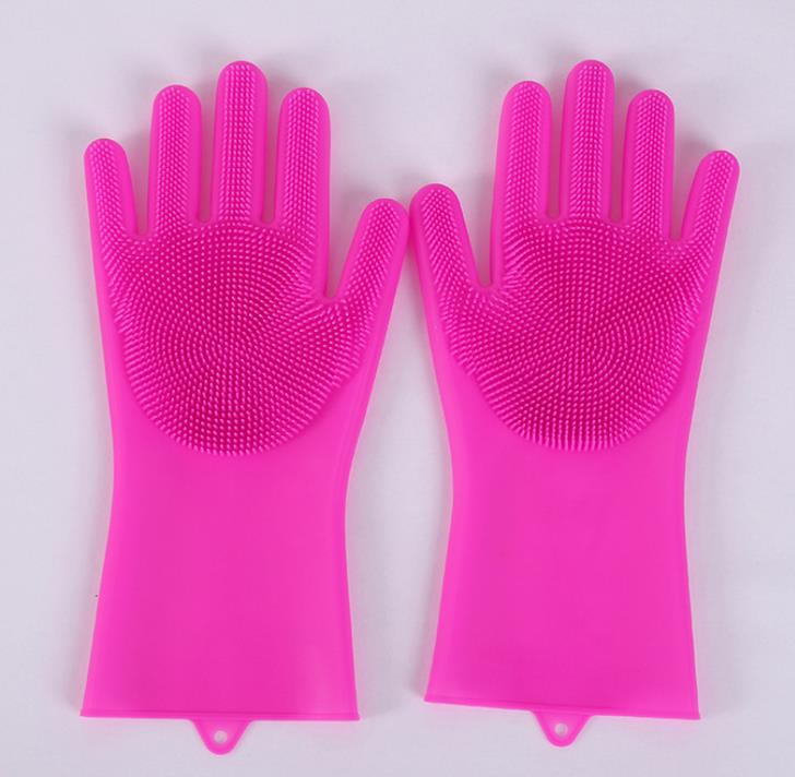 Multifunktions Beständig Silikon Handschuhe Küche BBQ Ofen Kochen Handschuhe: verrotten