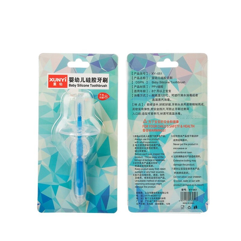 Safety Silicone Soft Teeth Brushes For Baby Kids Oral Training Toothbrush Baby Boy Girls Baffle Toothbrushes Dental Care