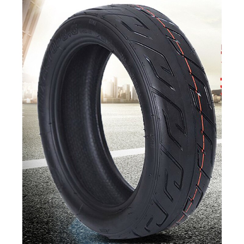 10x2.7-6.5 Vacuum Tire 10-Inch Electric Scooter TUBELESS Explosion-Proof Tire No Liner Inflatable Tire: Default Title