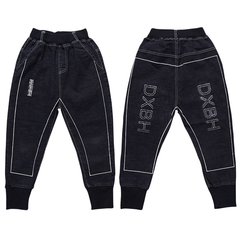Pantalon Jogger Garçon Arizona Jean Co. – Noir, Taille 7R (100% Coton, Neuf Avec étiquette)