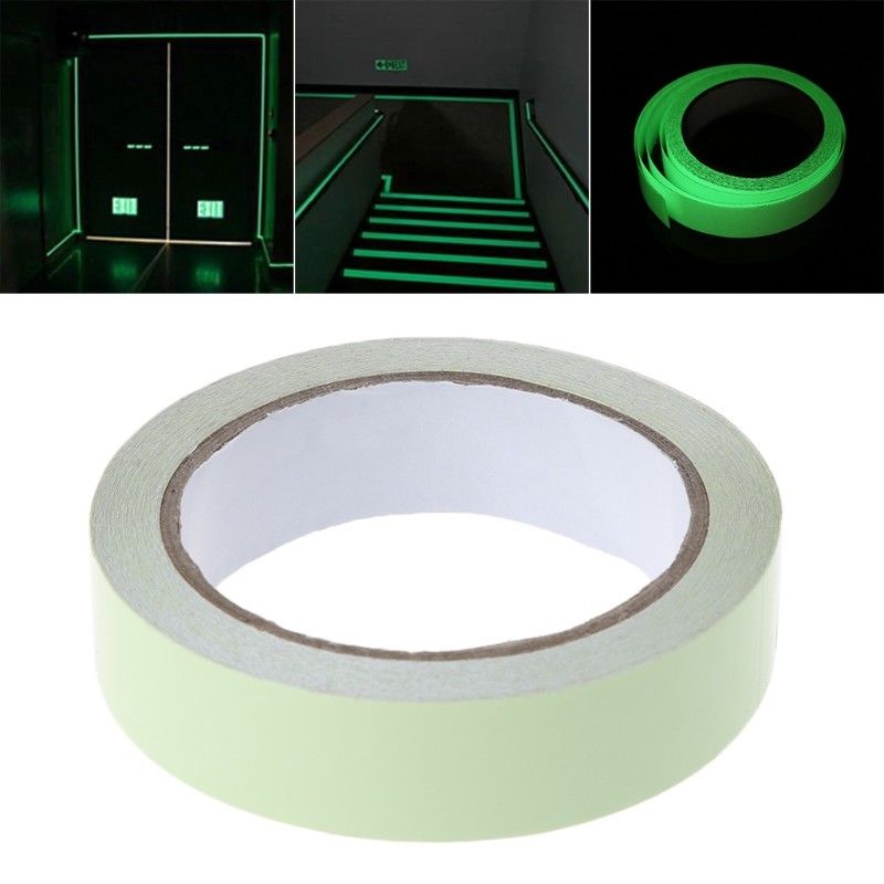 10 Mm * 3 M Lichtgevende Tape Zelfklevende Tape Nachtzicht Glow In Dark Veiligheidswaarschuwing Security Podium home Decoratie Tapes