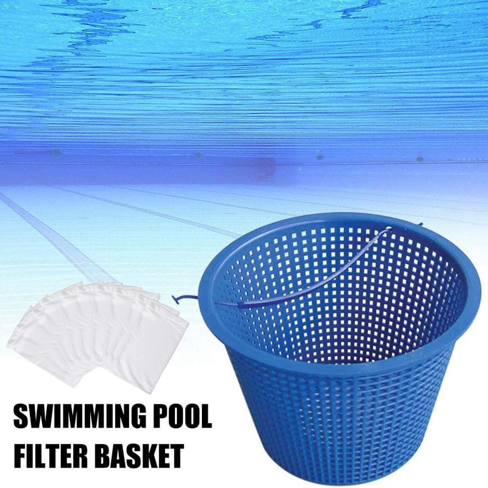 Zwembad Filter Mand Zwembad Skimmer Mand Met Optionele Sokken Voor Zwembad Schoonmaken