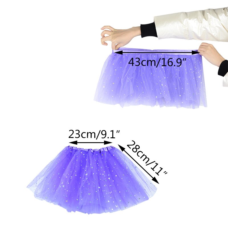 LED świecące światło księżniczkowe spódniczki Tutu dla dziewczynek kobiet zapalić Tutu ślubne stroje imprezowe Cosplay urodziny prezent Luminous tkaniny