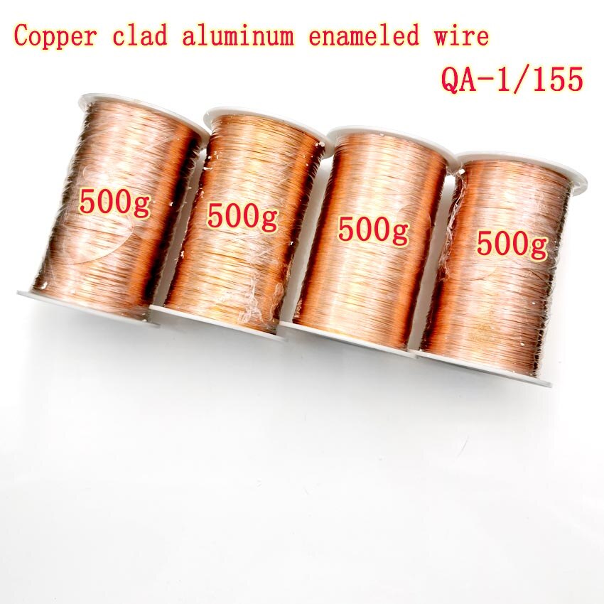 0.5kg/ parti qa -1/155 direktsvetsad kopparbelagd aluminium emaljerad tråd polyuretan cca emaljerad tråd 0.13-1.20 emaljerad cca tråd