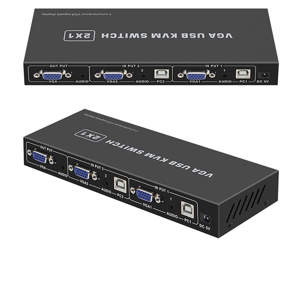 Hdmatters Vga Kvm Switcher 2X1 Met Vga MultiViewe... LovingPrices