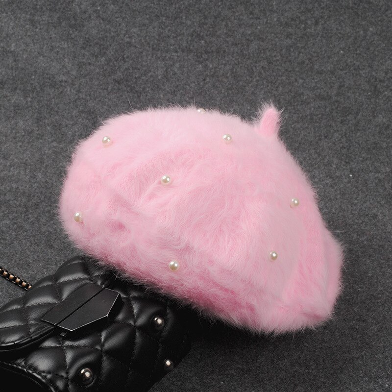 Solide voksne kvinder behårede baret kunstner boinas feminina hipster pearl multicolor maler hatte