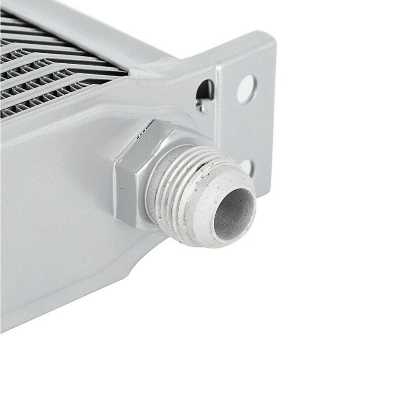 Aluminum Radiator 10 Rows British Type Car Engine Oil Cooler Cooling Radiator Replacement Universal Cooler