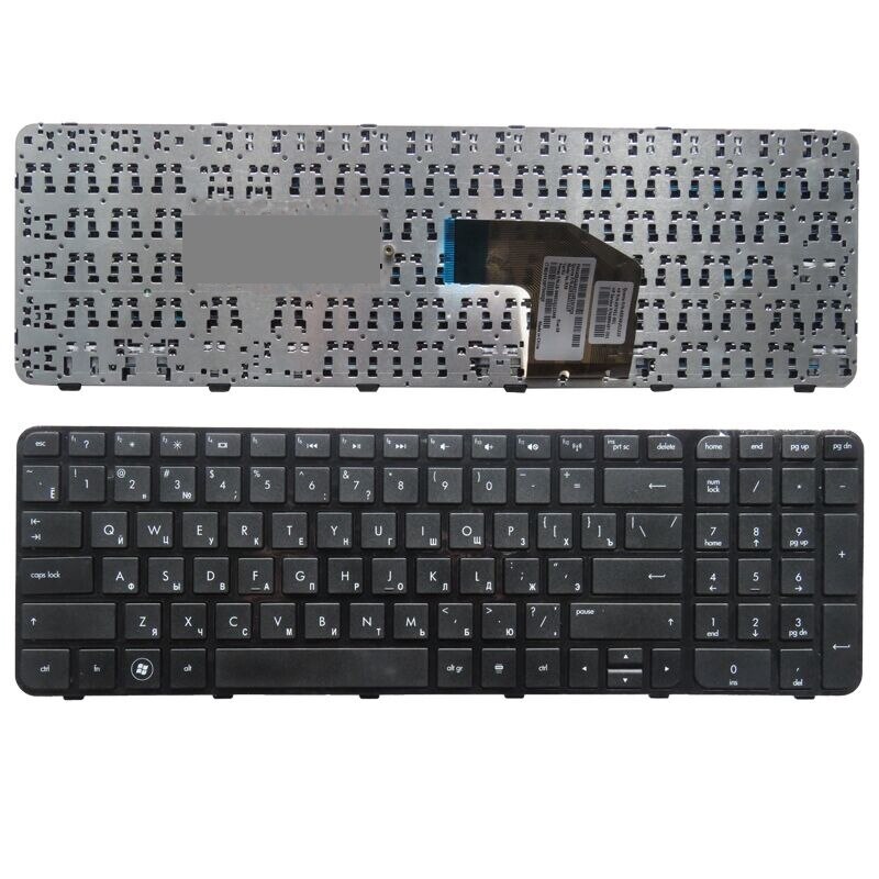 Gzeele russisk bærbar tastatur til hp paviljong 681800-251 673613-251 699497-251 700271-251 aer 36701310 sg-55120- xaa ru ramme
