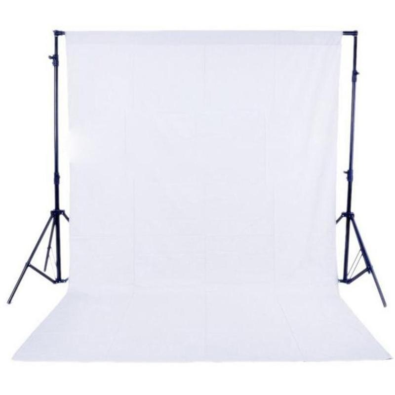 1.5X2M Fotografie Fotostudio Achtergrond Niet-geweven Zwart Wit Groen Scherm Achtergrond Doek Voor Foto studio Video: WHITE