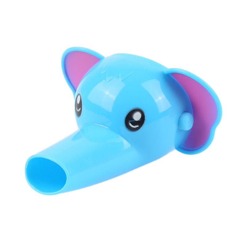 Extensor de grifo de agua con animales para niños, accesorio de baño para lavado de manos, aireador: Blue elephant