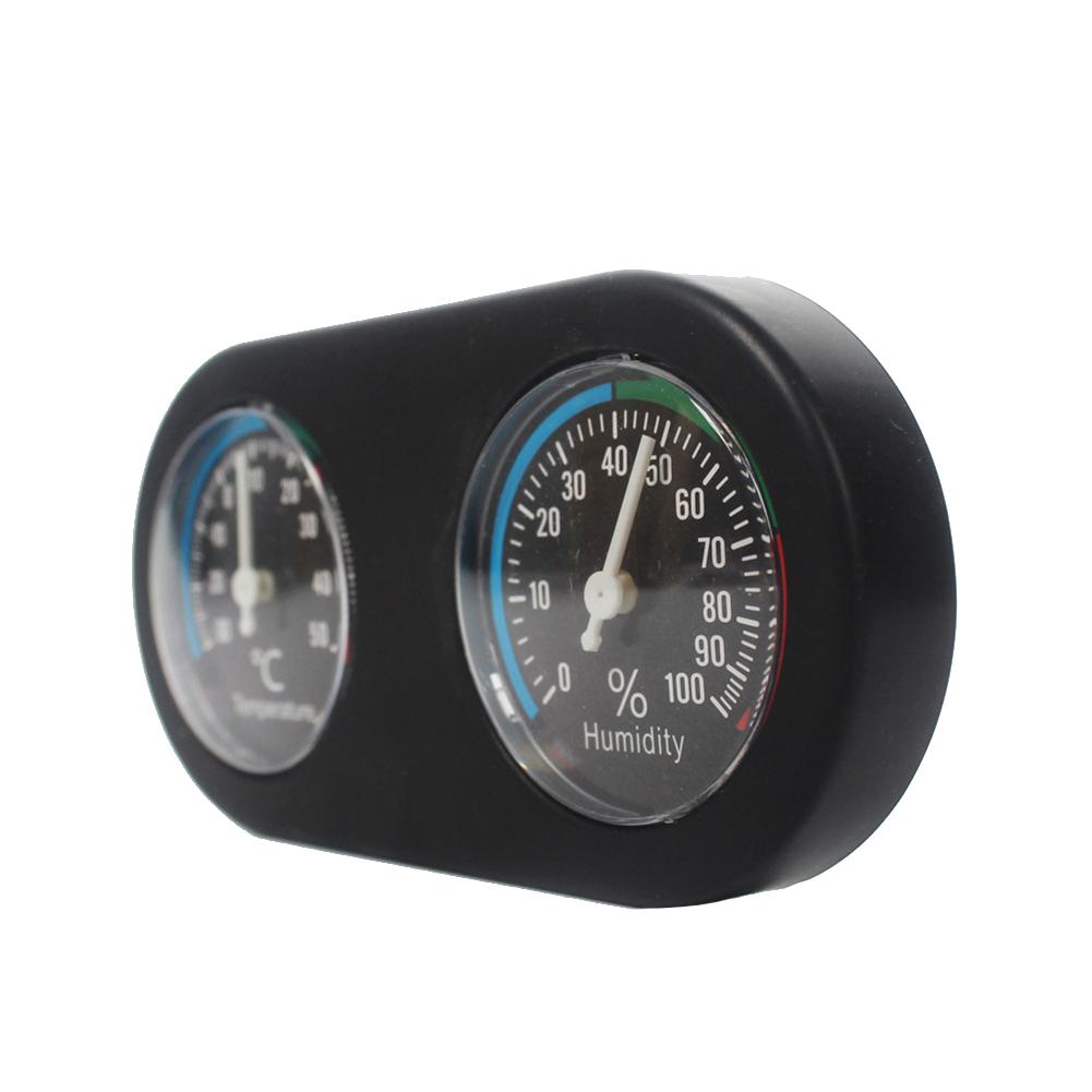 Reptile Pet Thermometer Double Deck Thermometer And Hygrometer Hygrothermograph Reptile Box Humidity Gauge Reptile Accessories