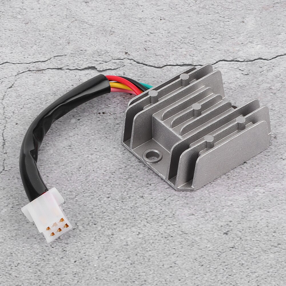 12v- draads spanningsgelijkrichter 12v 4 draads spanningsgelijkrichter regelaar voor motorfiets atv dirt quad scooter