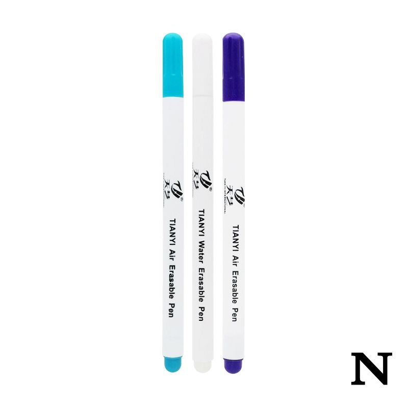 3/6PCS White Water Soluble Marker Pen Fabric Marking 6Water Erasable Marking Pen for Leather Marking Clothing Graffiti DIY: Dark Khaki