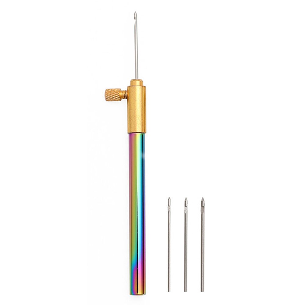 Sequins Crocheted Hook Sewing Handicraft French Style Embroidery Needle Beaded Sewing Hand Crochet Hook Set Kit