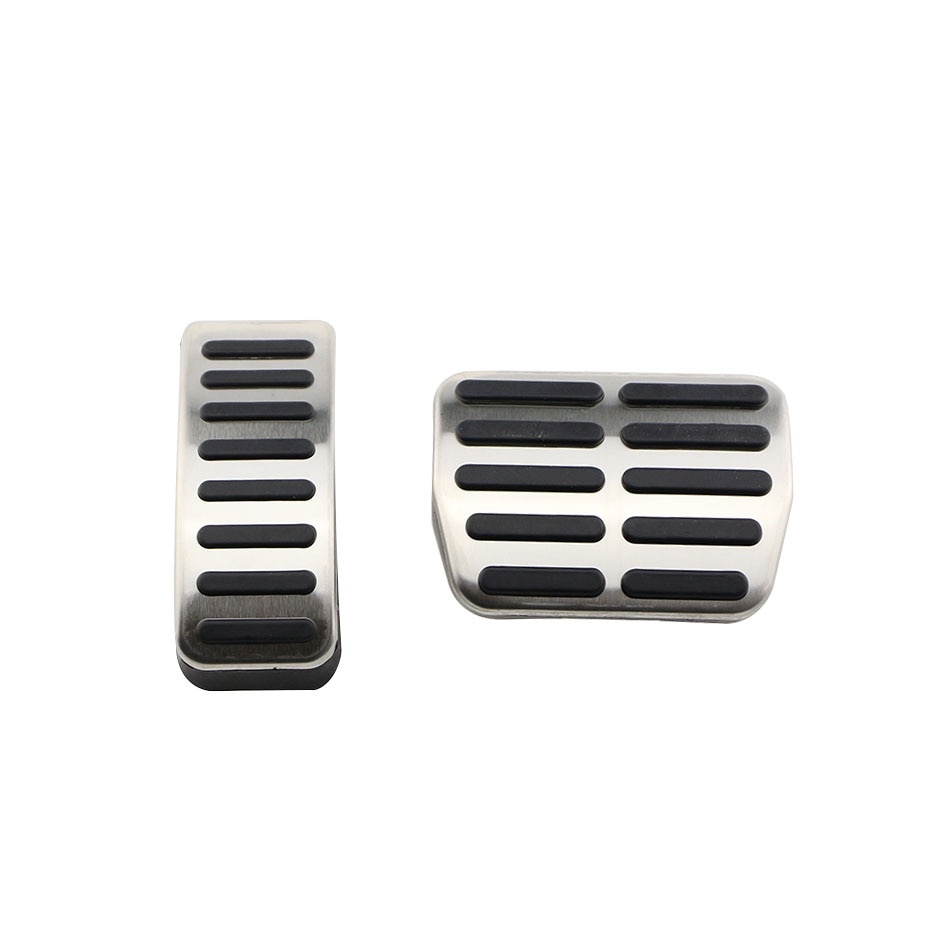 Color My Life Stainless Steel Gas Brake Pedal MT/AT Pedals Cover for Seat Ibiza 6K 6L 6J Arosa Cordoba 6K 6L Leon Toledo 1M