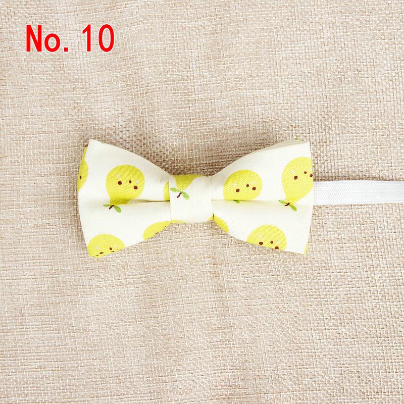 Pajarita clásica para bebé y Chico, pajarita para niño, esmoquin, pajarita con estampado de limones Lazo, corbata informal de mariposa: 10