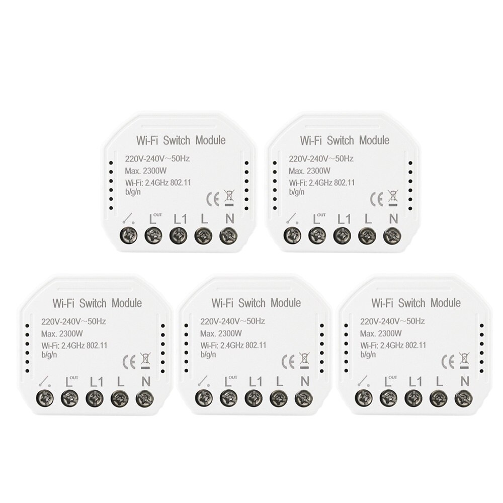 WiFi Smart Switch Modul LED Dimmer Schalter Smart Leben/Tuya APP Fernbedienung 1/2 Weg Schalter