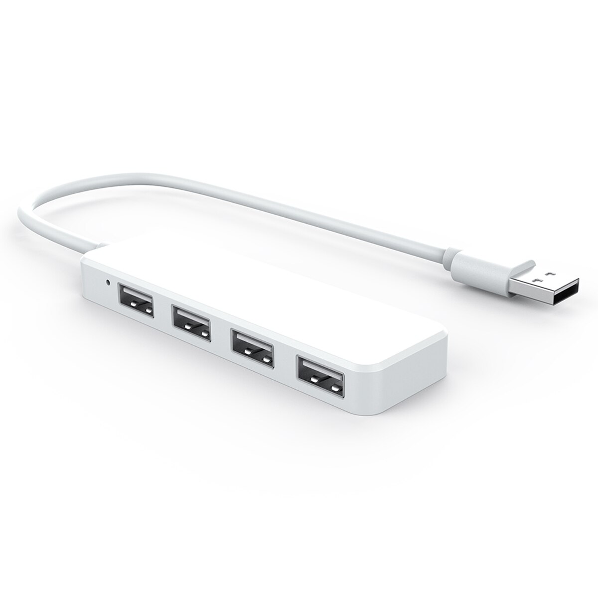 ultra slim USB Hub 4-port USB 2.0 Hub: White