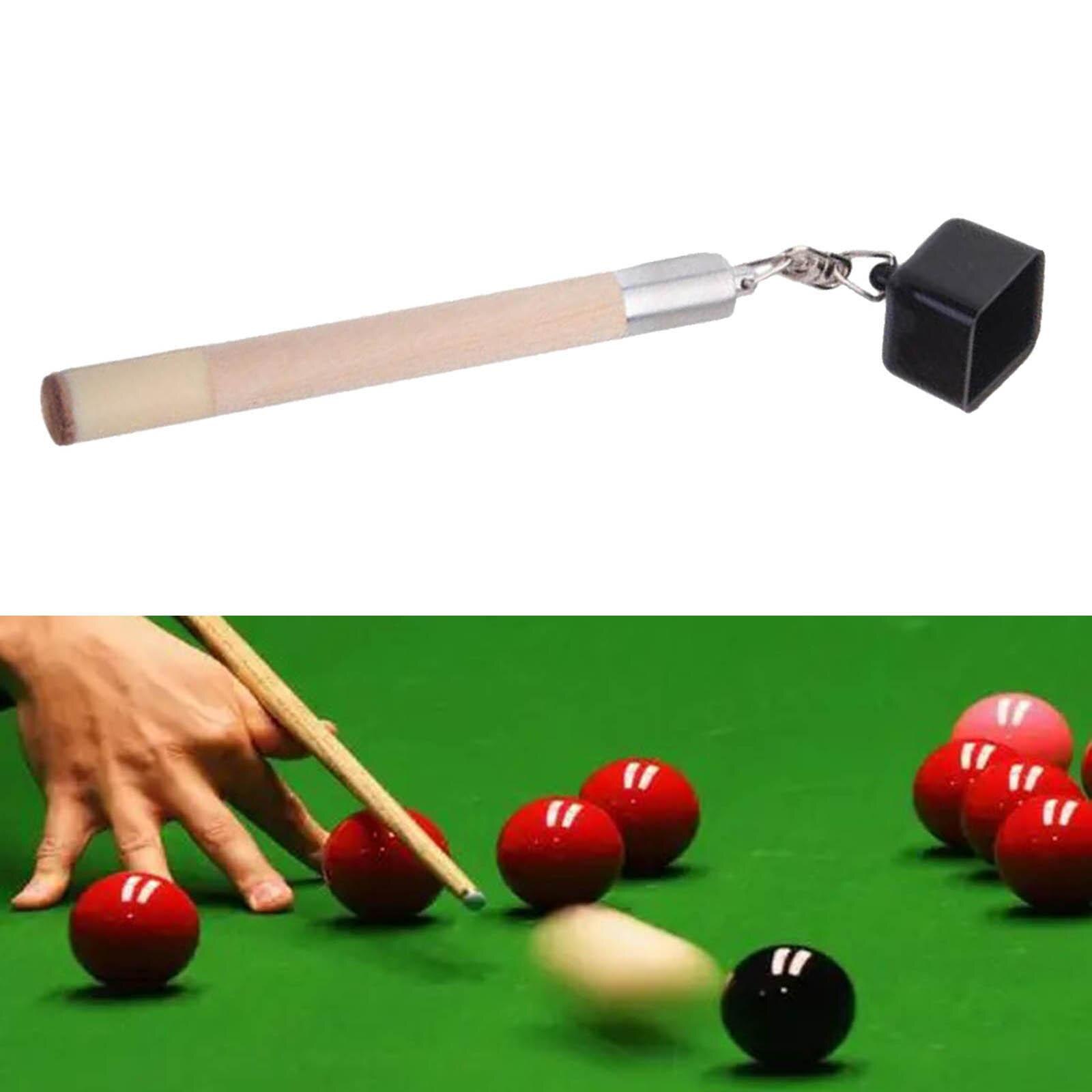 Praktyczny uchwyt 2 w 1 replika Wskazówka przygotowanie narzędzie kieszonkowy basen kreda stół uchwyt Snooker bilard akcesoria kieszonkowy basen bilardowy kreda