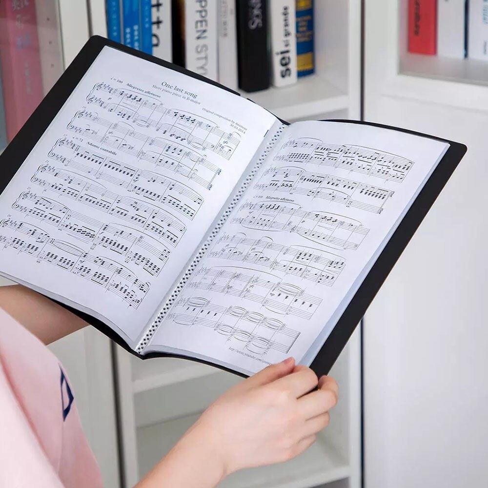 20/30 Pages A4 Information Booklet Insert Folders Commercial Data Book Office Supplies for Enterprise School Book