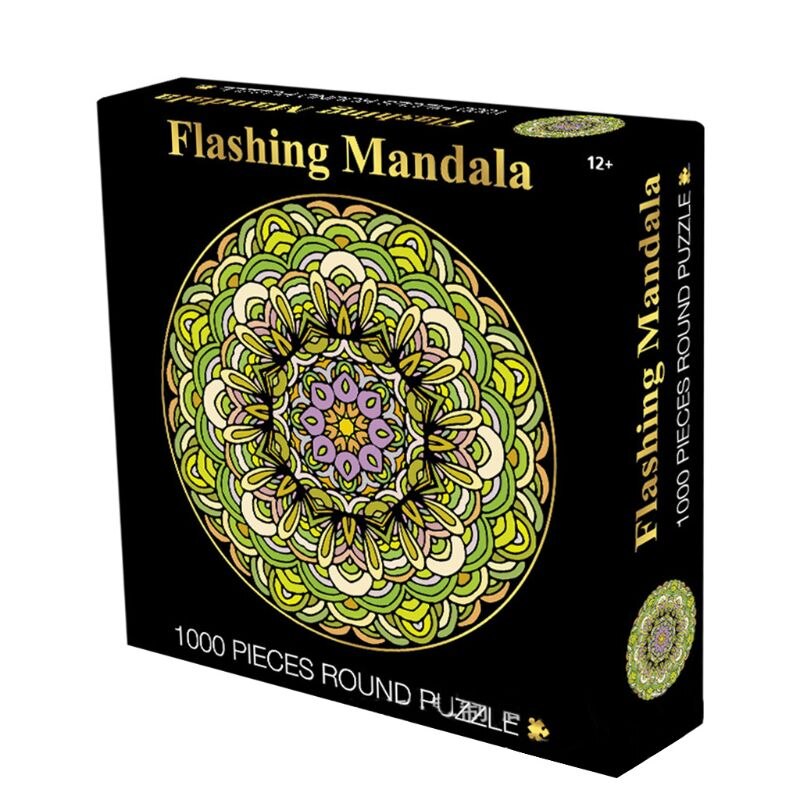 1000 Pcs/Pack Puzzles for Adults Round Jigsaw for Home Decoration: E
