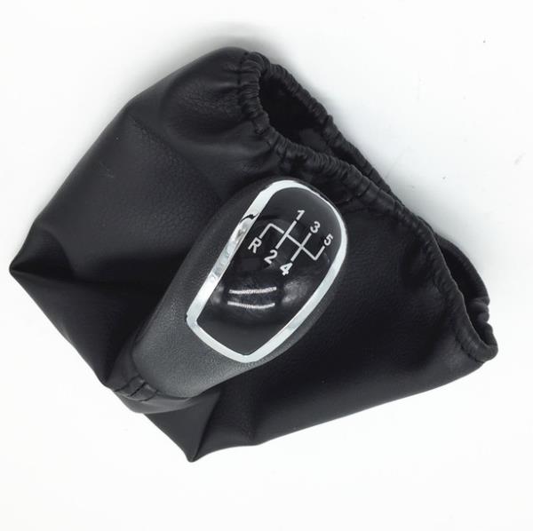 5 Speed 6 Gear Car Shift Gear Knob with Leather Boot For Mercedes Benz W203 S203 Car Styling: 5speed leather