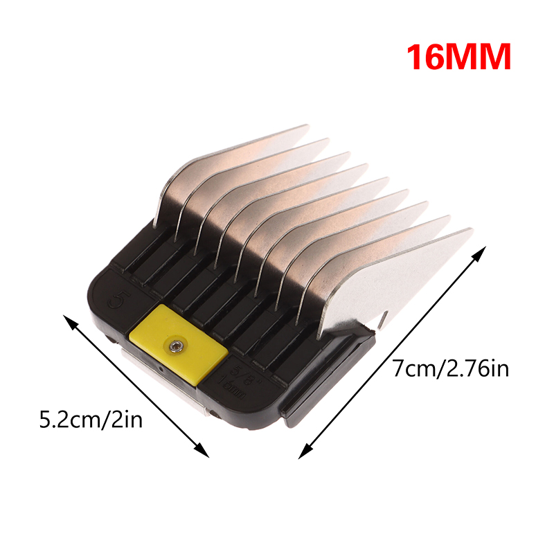 1PCS Clipper Guards For Hair Clippers Trimmers Premium Cutting Lengths Limit Guide Comb Attachments: Clear