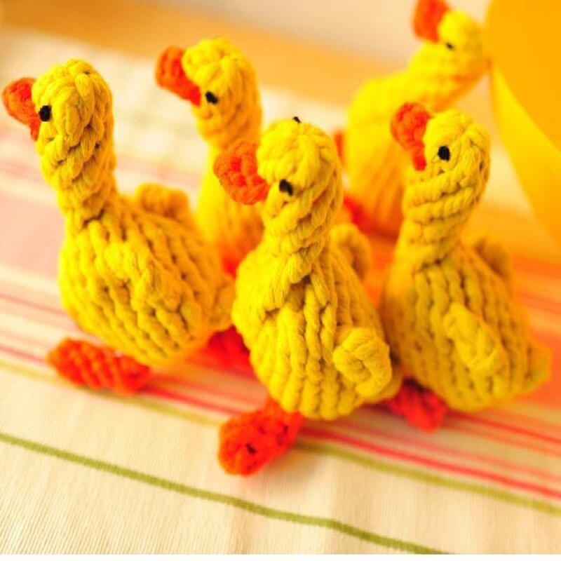 1pcs Bite Resistant Pet Dog Chew Toys for Small Dogs Cleaning Teeth Puppy Dog Rope Knot Ball Toy Playing Animals Dogs Toys Pets