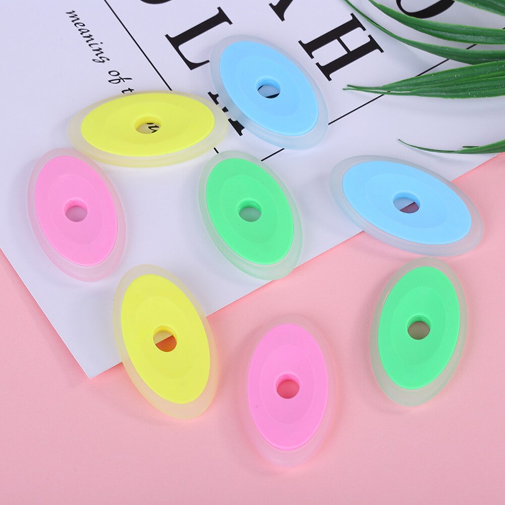 Erasable Pen Oval Non-toxic Eraser Children Kids Students School Office Stationery