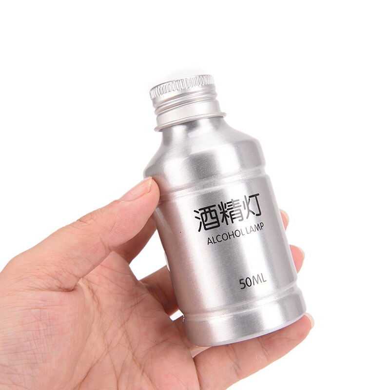 50 ml Burner Lamp Equipment Heating Laboratory Supplies Portable Metal Alcohol Lamp Chemistry Alcohol