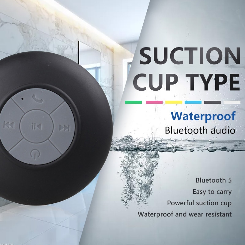 Waterdichte Draadloze Bluetooth Speaker Draagbare Mini Speaker Douche Zuignap Anti Badkamer Baden Kind Kleine Luidspreker