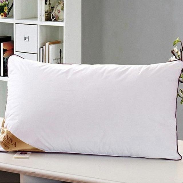 2 Stuks Super Elastische Beddengoed Kussen Katoen Vulling Innerlijke Geheugen Nekkussen Slaapkamer Hoofd Sleepping Voor Volwassenen: 1 PC