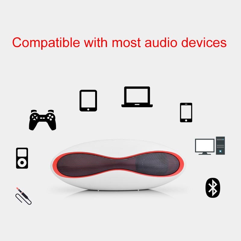 Draagbare Draadloze Bluetooth Speaker Mini 3D Geluid Systeem Stereo Muziek Luidspreker Tf Subwoofer