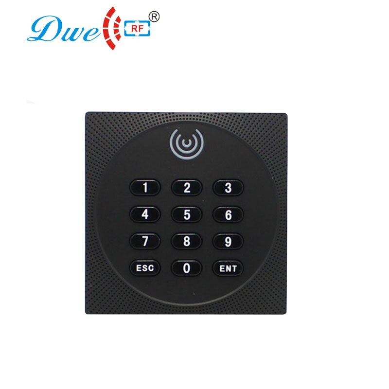 DWE CC RF control card readers em4100 125khz rfid nfc access control keypad card reader wiegand scanner 13.56mhz: 125khz wiegand 26