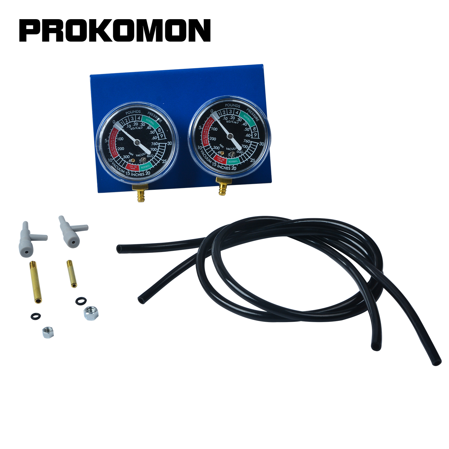 Motorcycle Carb Vacuum Gauge 2 Carburetor Synchronizer Tool Cylinder Synchronization Balancer Gauge Kit