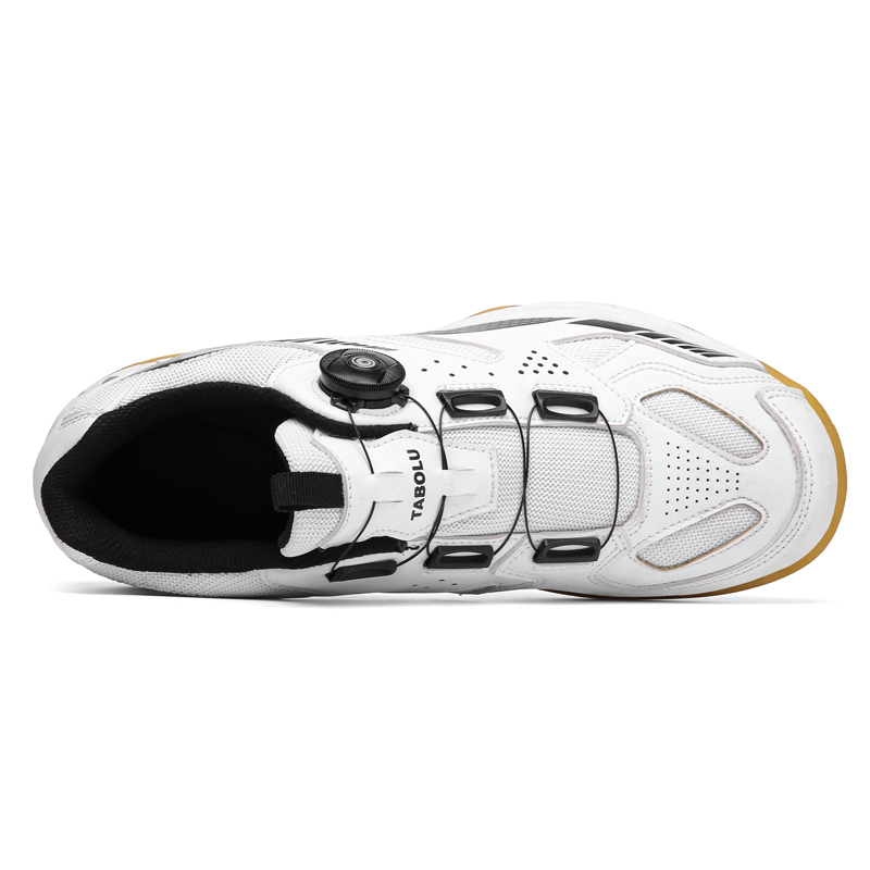 Zapatos de bádminton, zapatos deportivos de entrenamiento para interiores y exteriores, zapatos de tenis de mesa transpirables de malla antideslizantes y resistentes al desgaste