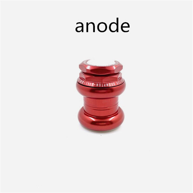 Union Jack – casque externe pour brompton, anodisé 1-1/8, 34mm, or, argent, rouge, noir: Red
