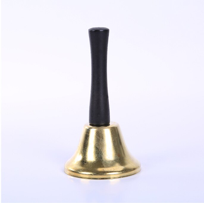 Goud zilver kerst handbel metaal feest viering