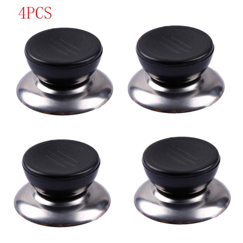 4 Stuks Universele Vervanging Keuken Cookware Pot Pan Deksel Hand Grip Knop Handvat Cover Pan Deksel Handvat Keuken Accessoires