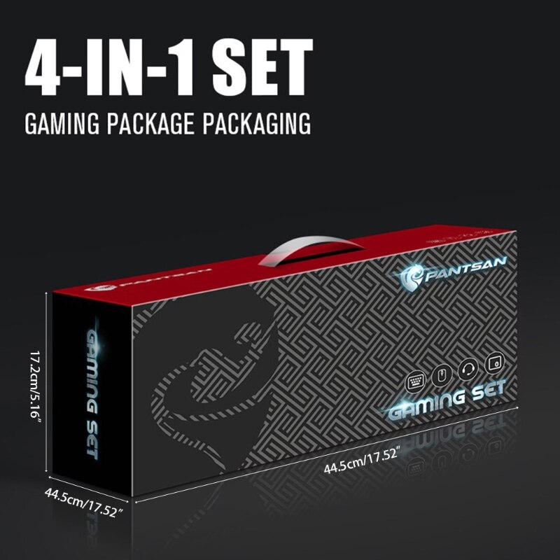 066A Mechanical Keyboard and Mouse Combo Rgb Gaming 104 Keys Wired Usb Keyboards Mouse and Mouse Pad for Computer Desktop