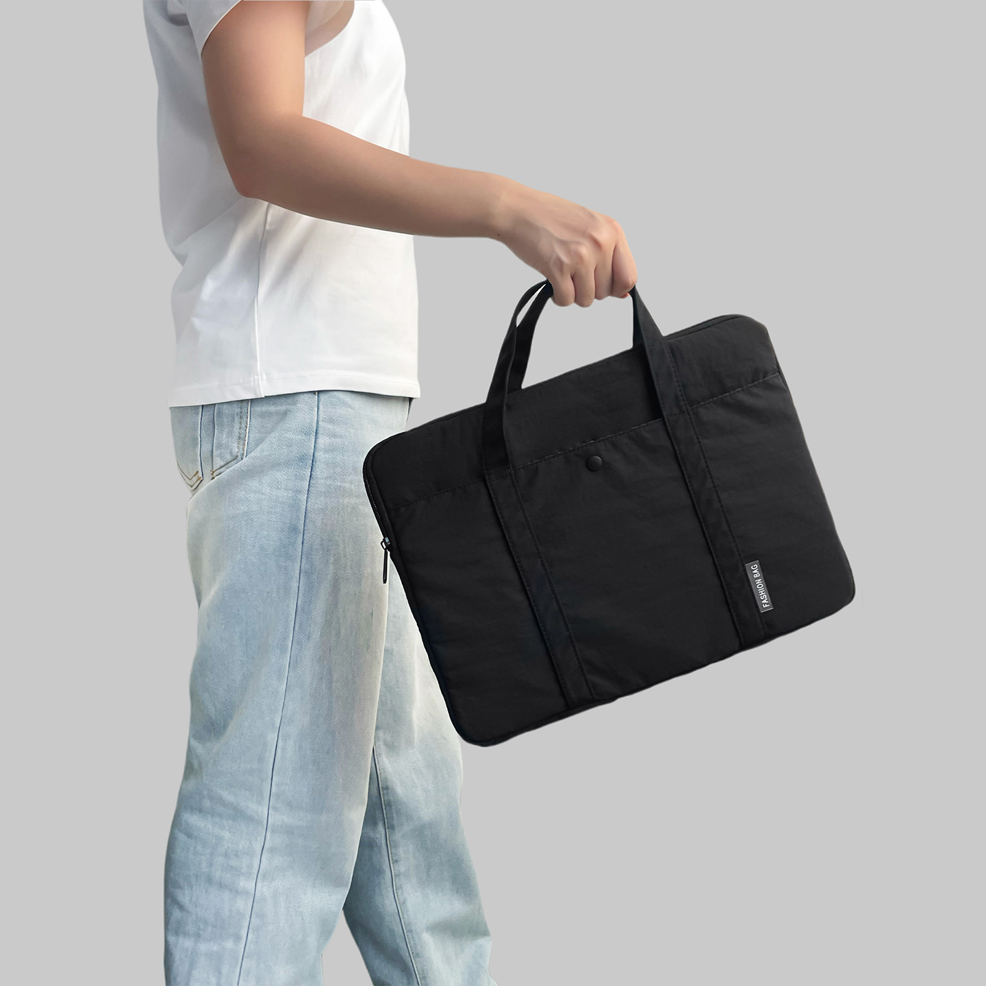 Universele 13 14 15 15.6 16 Inch Laptoptas Grote Capaciteit Schokbestendige Laptop Case Waterdichte Lichtgewicht Laptop Sleeve Bag