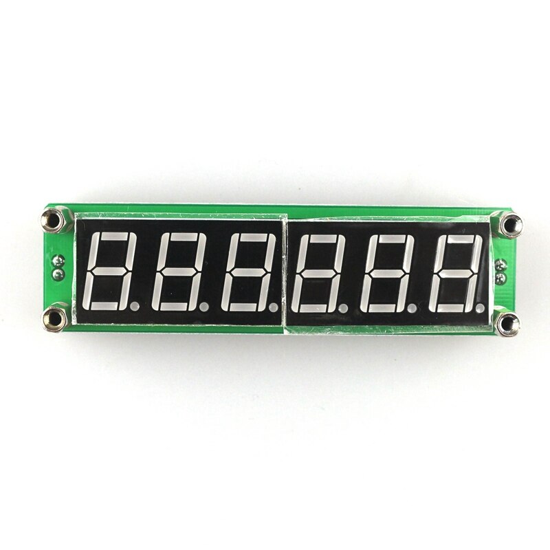 Blue LED Digital Cymometer 0.1MHz to 65MHz Signal Frequency Counter Tester 6 Digits