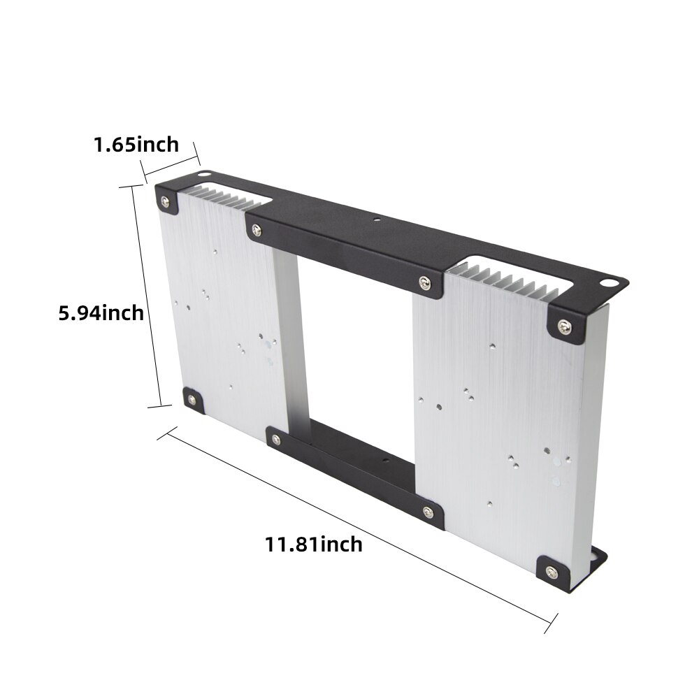 Diy led vokse lysramme aluminium køleplade køleplade radiator plante vokse lampe ramme til cree cxb 3590 borger led chips