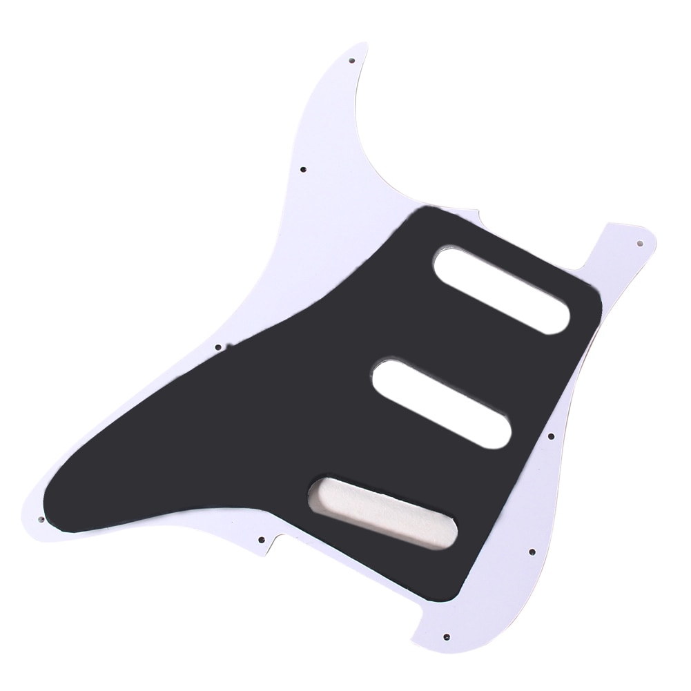 3Ply SSS PVC Electric Guitar Pickguard for FD All Guitar Protecting Accessories 11 Mounting Screw Holes pickguard