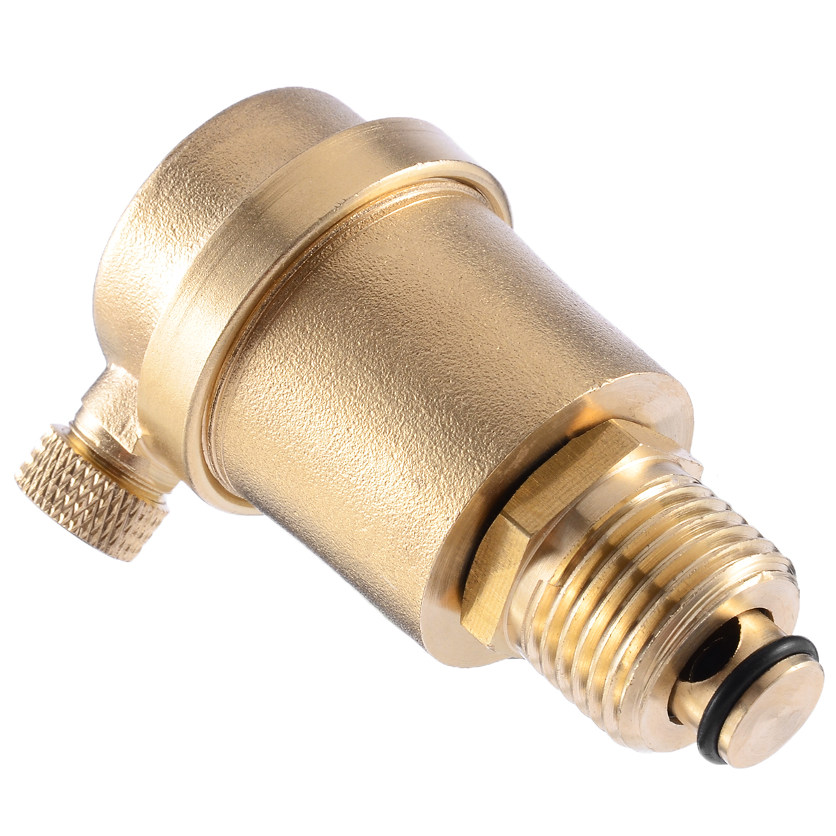 1.0 MPa 1/2" Brass Automatic Air Vent Valve Automatic Air Pressure Vent For Heating System Exhaust Pipes Tool Parts