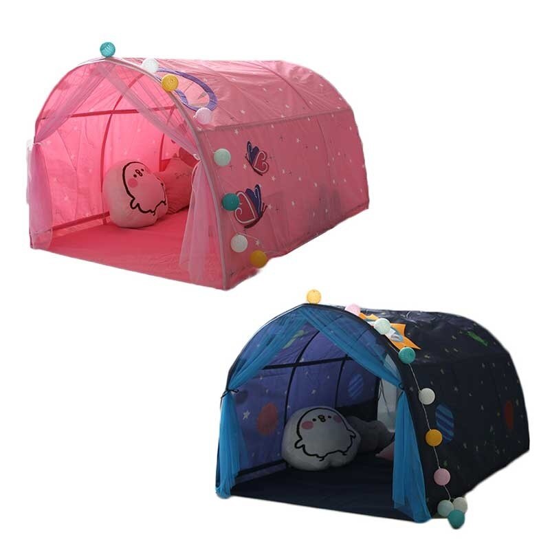 Kinderen Bed Tent Spel Huis Baby Thuis Tent Jongen Meisje Veilig Huis Tunnel Tent