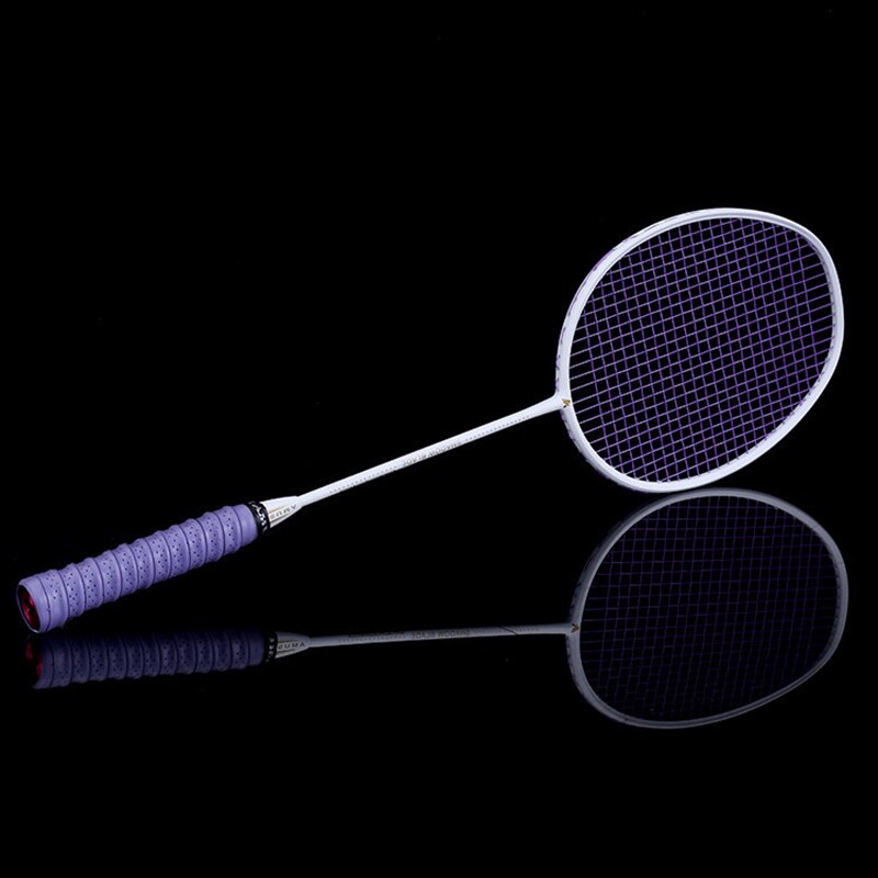 Graphit Einzigen Badminton Schläger Berufs Kohlenstoff Badminton Schläger mit Trage Tasche: 08